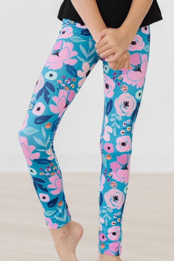 twirling-in-teal-leggings Mila &  Rose - Sophia's Style-Twirling in Teal Leggings-6-12M--1